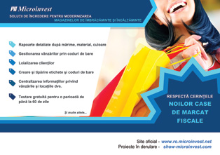 Soluţii de magazinelor de ĭmbrăcăminte şi ĭncălţăminte