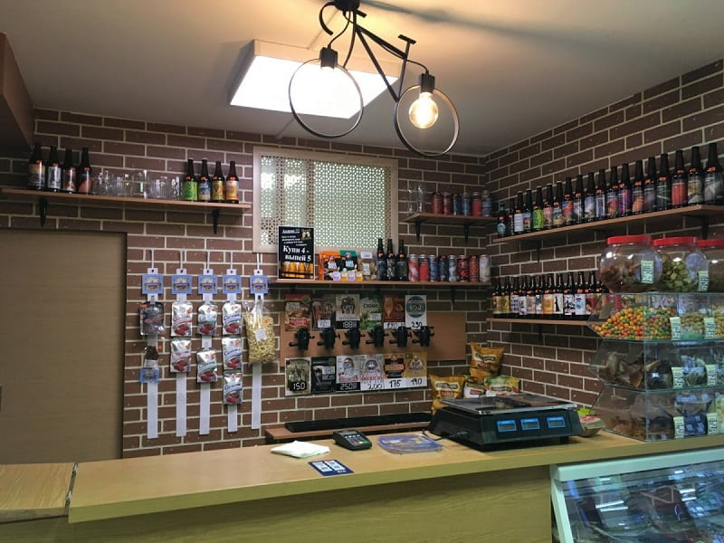 Автоматизация магазина разливного пива